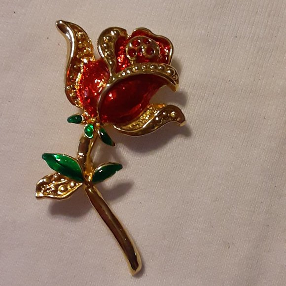 Jewelry - Rose Brooch